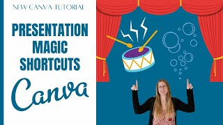 MAGIC SHORTCUTS FOR PRESENTATIONS IN CANVA #canva #createoncanva #canvassador