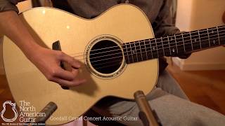 Goodall Grand Concert Acoustic Guitar Played By Brian Love (Part One)