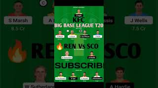 REN vs SCO KFC BIG BASH league #dream11 #shorts #earnmoneyonline #lpl20223#cricket #newyear #shorts