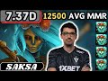 7.37d - RANK 8 Saksa MUERTA Soft Support Gameplay - Dota 2 Full Match Gameplay