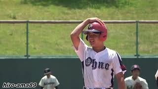 《中学軟式》【ダイジェスト】　大野シニア  対  松永ヤンキース　《三和クラブJr・チャレンジマッチ》