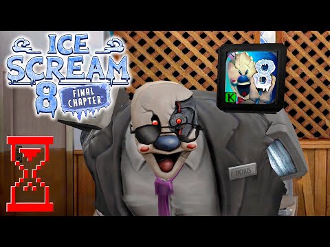 Прохождение Мороженщика 8 на сложности // Ice Scream 8