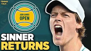 Sinner Returns to Rotterdam after Australian Open 2024 | Tennis News