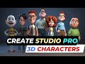 Create Studio Pro 3D Characters and Actions in Standard and All Access