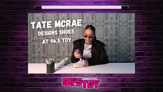 Tate McRae Designs Shoes at 96.5 TDY