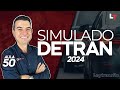 SIMULADO DETRAN QUESTÕES 2024 - AULA 50 #SimuladoLegTransito2024 #Detran2024