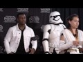 john boyega pranks star wars fans with surprise photobomb at celebration force for change