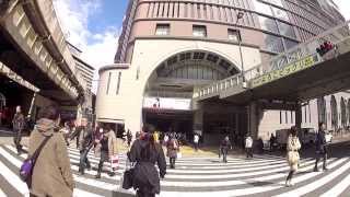 Hankyu Umeda Station: Walk About (GoPro)