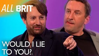 David Mitchell CANNOT BELIEVE The Names of Lee Mack's GIRLFRIENDS |  Would I Lie To You  | All Brit