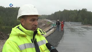 Движение по новому мосту через реку Сяпся на дороге «Петрозаводск-Суоярви» запустят 1 сентября