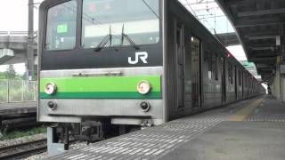 【JR東日本】横浜線205系H6編成＠相模原('11/06){JR-East205@Sagamihamra}