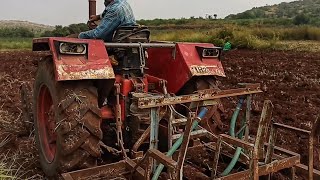 शेतात फेरफटका | ट्रॅक्टर | नांगरण | Tractor in Farm 🚜🚜