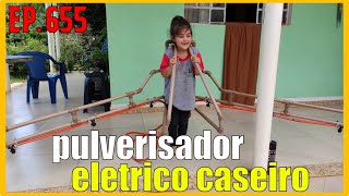 construindo um pulverizador elétrico com canos de pvc