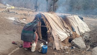 Himalayan Sheep Shepherd Life in Winter | Organic Food Cooking  | Real Shepherd Lifestyle |