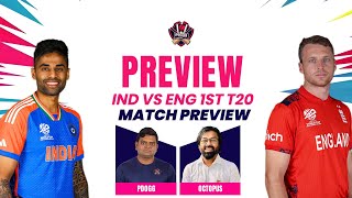 IND Vs ENG 1st T20 Match Preview|Pdoggspeaks