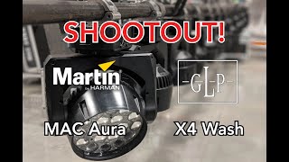 Shootout! Martin MAC Aura vs. German Light Products X4 Wash