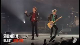 The Rolling Stones live at Tele2 Arena, Stockholm - 1 July 2014 - multicam video - full concert