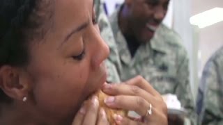 AFN Kunsan - Kunsan Air Base eating contest