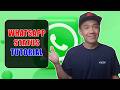 Posting a WhatsApp Status   Tutorial for Beginners