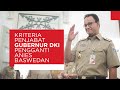 Mendagri Ungkap Kriteria Penjabat Gubernur DKI Pengganti Anies Baswedan