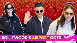 Anil Kapoor, Disha Patani, Sunny Leone \u0026 Samantha Ruth Prabhu's Airport Fashion On Fleek I WATCH