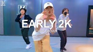 [성남/분당/위례댄스학원] 코레오클래스 취미/오디션/입시반 Chris Brown - Early 2K (JINJU Choreography)