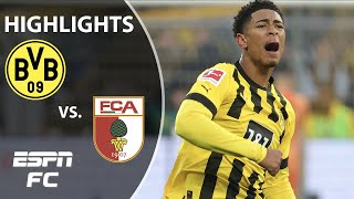 🚨 SCINTILLATING GAME! 🚨 Borussia Dortmund vs. Augsburg | Bundesliga Highlights | ESPN FC