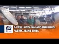 PJ WALIKOTA MALANG KUNJUNGI PABRIK JEANS EMBA | JTV MALANG