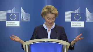 EC New Years’ reception. Ursula Von der Leyen speech on #Brexit and 2020 challenges