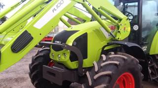 Claas Axos 340CX c/w FL100 loader