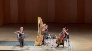 J. M. Damase Trio flute, cello et harpe Allegretto ( III mov) Idyllic Trio