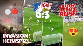 TSG Hoffenheim 0:3 VfB Stuttgart ⚪🔴  HEIMSIEG - Hochüberlegen❗Stadion Vlog, Stimmung, Tore & Fazit