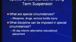 Discipline for Children with Disabilities