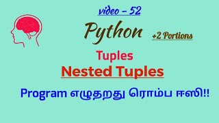 Python Language in Tamil/Creating Nested Tuples in Python Language Tamil
