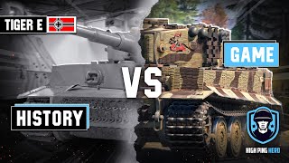 War Thunder's Tiger E: How True to History is it?