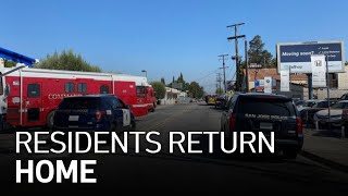 Residents Back Home After San Jose Gas Leak