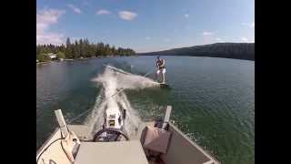 Lumberyard Skiff and a surf board