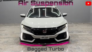 AIR SUSPENSION INSTALLED IN MY CIVIC X 💝 - ft Ali Raza