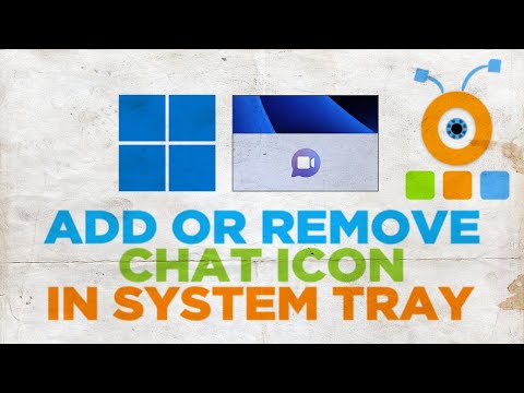 How to Add or Remove Microsoft Teams Chat Icon in System Tray in Windows 11