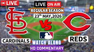 St. Louis Cardinals vs Cincinnati Reds Live-MLB Game Score Radio Broadcast play by play watch along