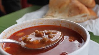 Gurmanska škembe čorba- Spicy tripe(stomach) soup