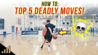 How to: Top 5 Simple Basketball Scoring Moves ANYONE CAN DO!