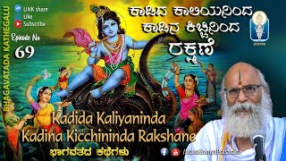 Bhagavatada Kathegalu Ep 69 | ಕಾಡಿದ ಕಾಲಿಯನಿಂದ, ಕಾಡಿನ ಕಿಚ್ಚಿನಿಂದ ರಕ್ಷಣೆ | Vid Sriramavittala Achar