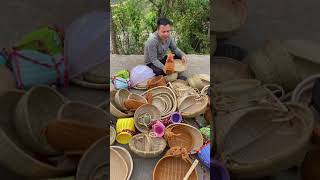 Amazing Bamboo Craft Ideas  | Asmr Bamboo Decoration | Bamboo Planter Diy