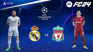 FC 24 - Real Madrid vs Liverpool Ft. Mbappe, UEFA Champions League | PS5™ [4K60]