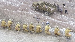 日軍偷襲共軍，哪料共軍各個槍法超強，被埋伏反把敵人全殲！【抗日】