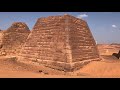 walking among the incredible nubian pyramids of meroe in sudan