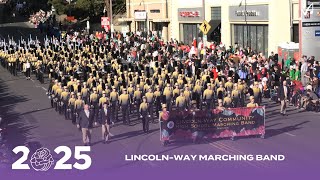 Lincoln-Way Marching Band | 2025 Pasadena Rose Parade