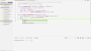 Random Quick Sort Solution In JavaScript (With Comparison)