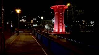 Hamburg Museumshafen By Night